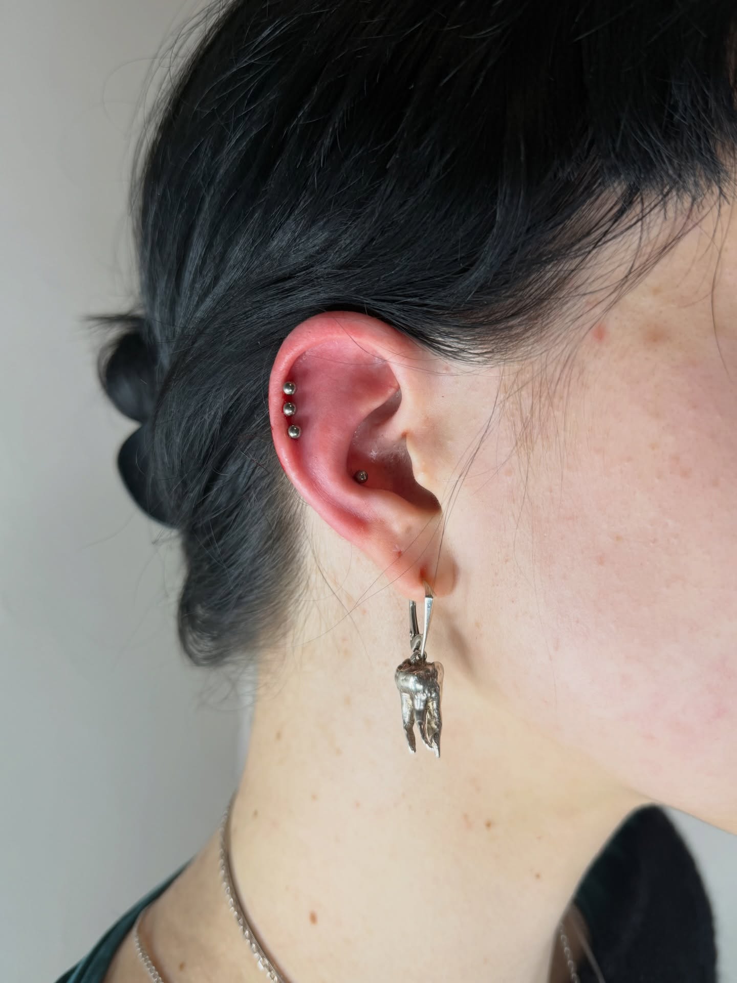 Helix · conch · rook — piercing